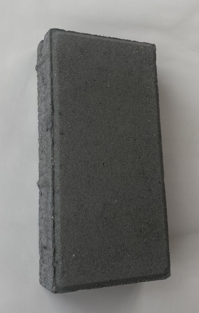 Тротуарна плитка 20-10-4, В30, F200, світло-сірий, 1 м²